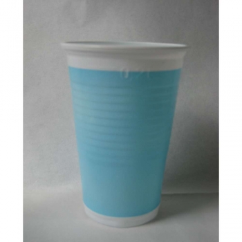 Kunststoffbecher - 10 Stück - Farbe: iceblue, freshgreen, limette, lila oder orange