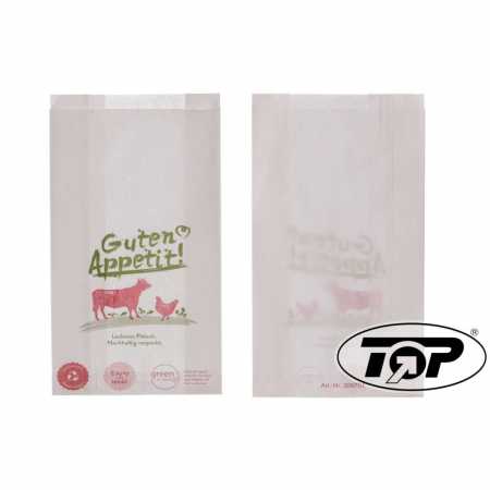 Metzgerbeutel - 20 + 7 x 32 cm - Abnahmemenge: 100 Stück/Paket oder 1000 Stück/Paket