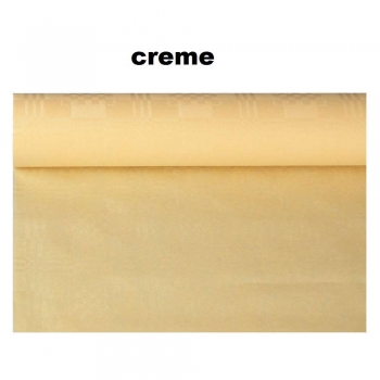 Tischrolle mit Damastdruck - 1 m  breit - 50 m - verschiedene Farben