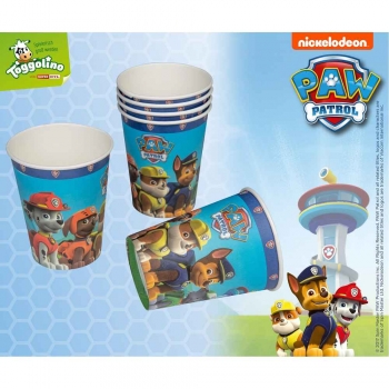 Pappbecher Paw Patrol Chase 6 Stück