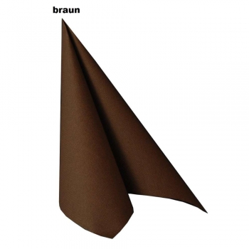 Royal-Serviette - uni - 40 x 40 cm - 20 Stück - verschiedene Farben