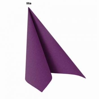 Royal-Serviette - uni - 40 x 40 cm - 20 Stück - verschiedene Farben