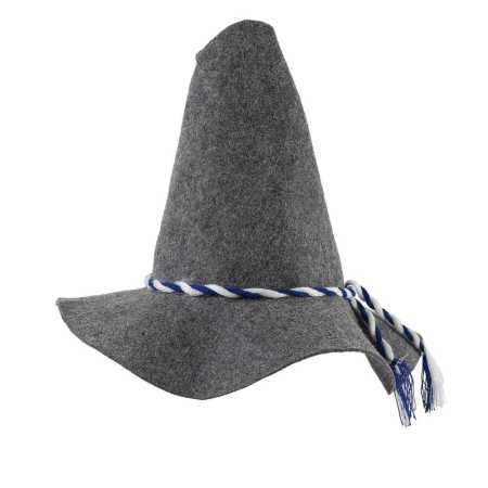 Seppelhut "Bayern" mit blau/weißer Kordel