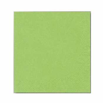 Serviette - 33 x 33 cm - 1/4-falz - 3-lagig - 20 Stück/Paket - Farbe: fresh green, ocean oder lila