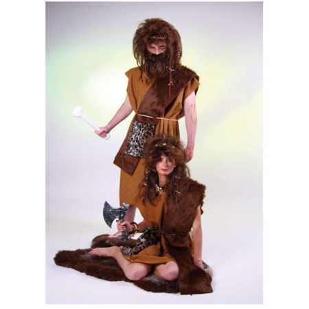 Neandertalerkostüm "Steinzeitmensch" - Größe: M oder L