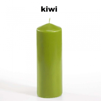 Stumpenkerze - Durchmesser: 50 mm - Höhe: 100 mm - verschiedene Farben
