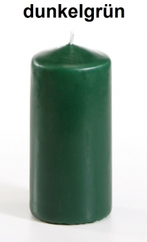 Stumpenkerze - Durchmesser: 50 mm - Höhe: 100 mm - verschiedene Farben