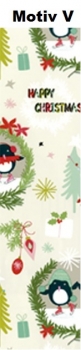 Weihnachtsgeschenkpapier - Weihnachtsmotive - 50 m