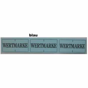Wertmarken - teilbar - 2000 Stück/Rolle - verschiedene Farben