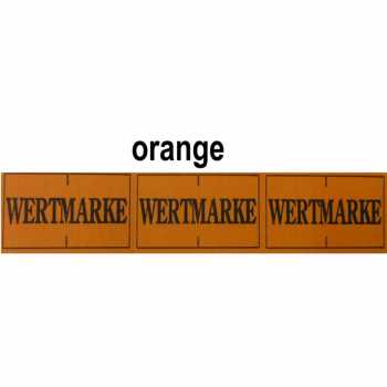 Wertmarken - teilbar - 2000 Stück/Rolle - verschiedene Farben