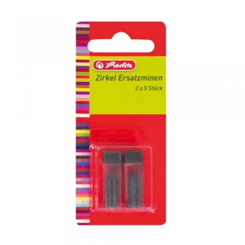 Zirkel-Ersatzminen - 2 x 5 Stück
