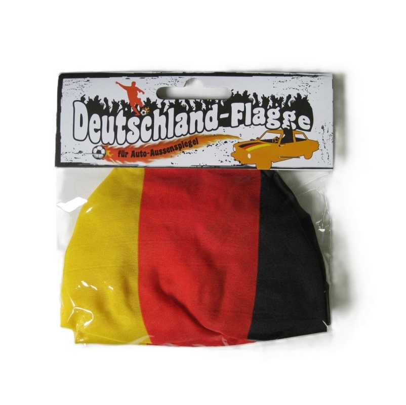 Außenspiegelfahne "Deutschlandflagge" - 2 Stück