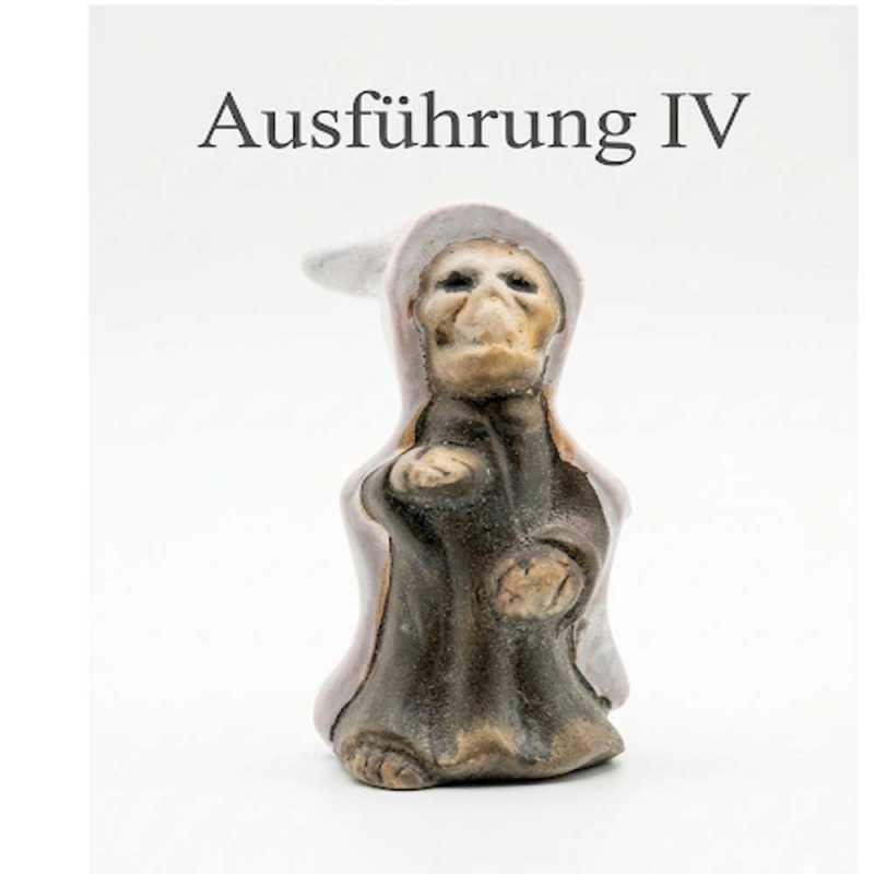 Dekofigur "Tod" - 4-fach-sortiert - Höhe: 7,5 cm - 4 Ausführungen