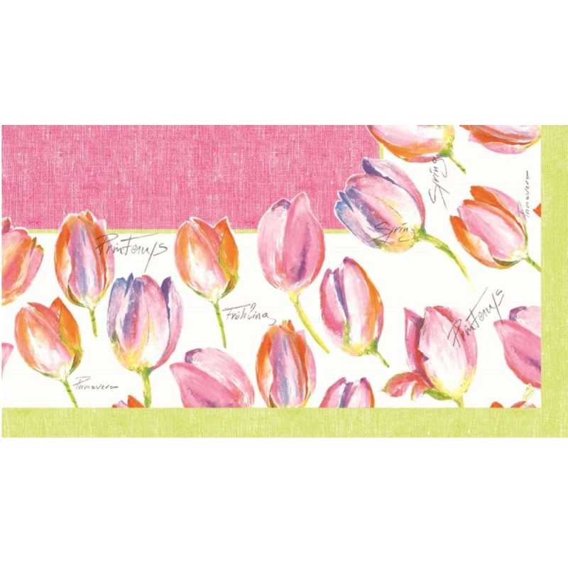 Dunicel-Mitteldecke "Pink Tulip"