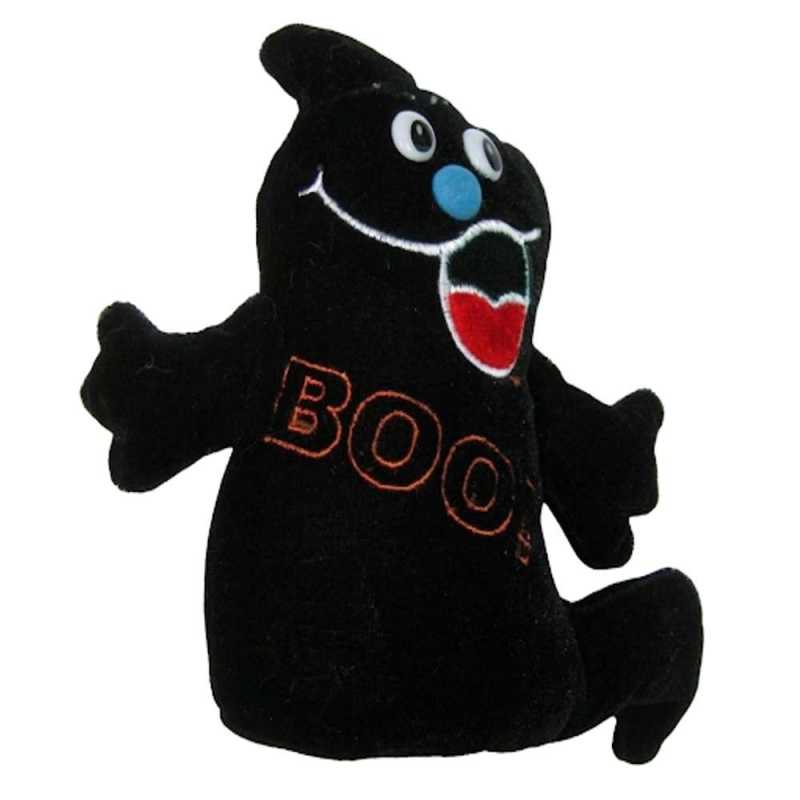 Plüschgeist mit Ton - 16 cm - orange oder schwarz