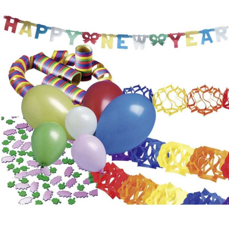 Silvester-Party-Set - 26-teilig
