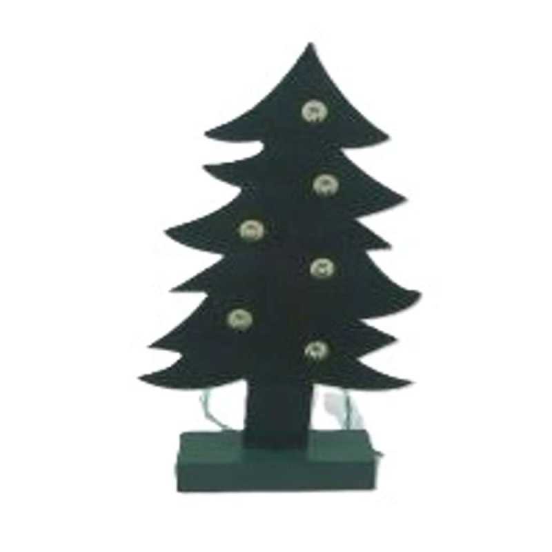 LED-Filz-Tannenbaum - grün