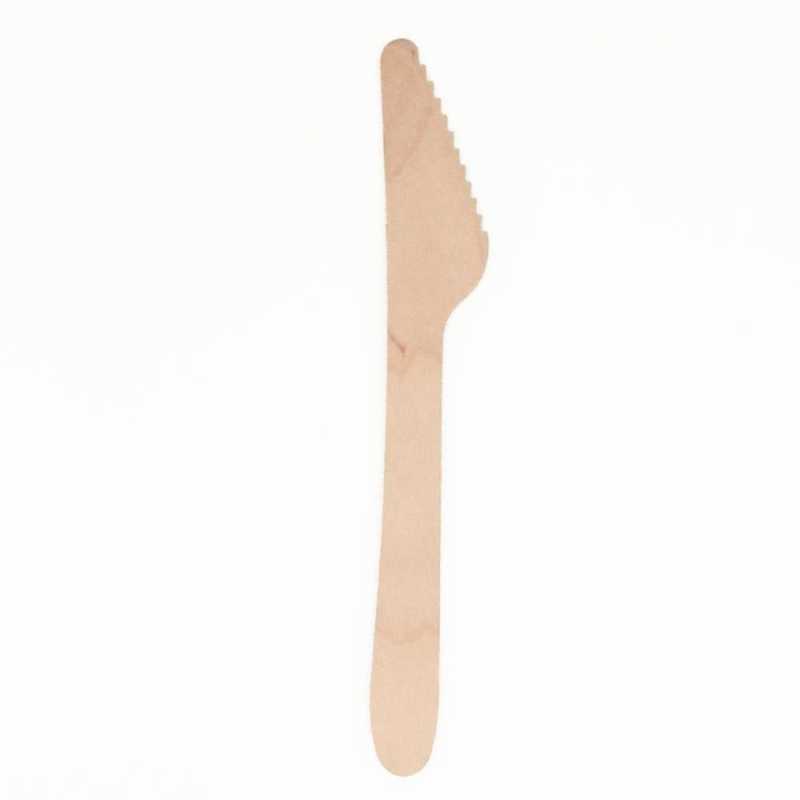 Holzmesser - Länge: 16,5 cm - 25 Stück/Paket