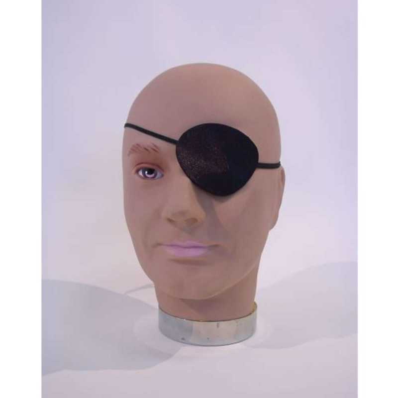 Augenklappe schwarz