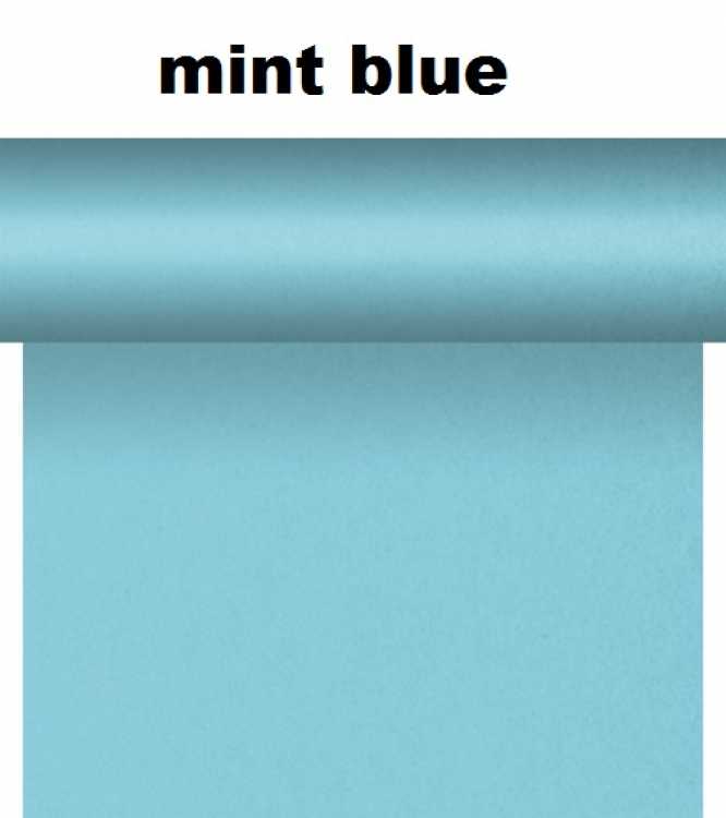 Dunicel-Tischläufer - Tête a tête - uni - Breite: 40 cm - Länge: 24 m -  Farben: dunkelblau, pacific blue,