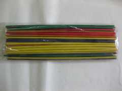 Bastelhalme ca. 20 cm - bunt - 50 Stück/Paket