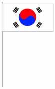 Papierfähnchen "Süd-Korea"