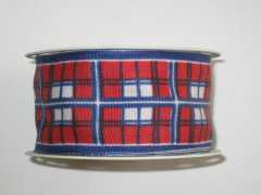 Geschenkband mit Drahtkante mit Motiv -  40 mm - 2 m