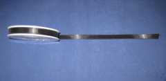 Geschenkband - Satina - schwarz - 10 mm - 25 m