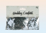Folien-Konfetti "Hochzeit" - weiß/silber - 21 g