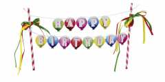 Kuchendeko "Happy Birthday"