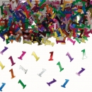 Folien-Konfetti - Zahl: 1 - 9 - 14 g/Paket