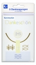Danksagung "Kommunion" - 5 Stück