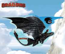 Motiv-Laterne "Dragons"