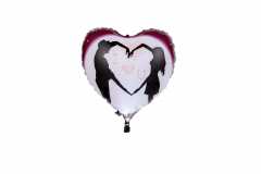 LED-Kunststoffballon "Herz"