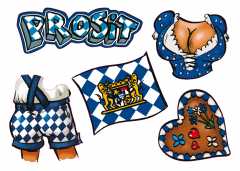 Colourface - "Oktoberfest" - 5 Sticker/Bogen