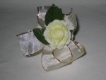 Serviettenring "Festivity" creme