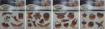 Colourface - "Deutschland" - 6 Sticker/Bogen