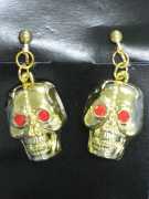 Totenkopfohrringe 
