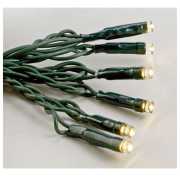 Lichterkette für Außen und Innen - warmweiß - klar/klar - 120-teilig