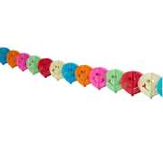 Girlande "Smile" Farbe: bunt Länge: 4 m