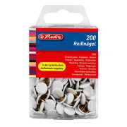 Heftzwecken - weiß - 200 Stück/Paket