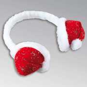 Haarreifen mit Weihnachtsmützen