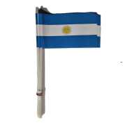 Papierfähnchen "Argentinien" 10 Stück