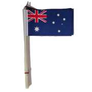 Papierfähnchen "Australien" 10 Stück