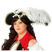 Piratenhut Black Pearl Wollfilz - Größe 58