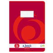 Schulheft - DIN A4 - Lineatur 26 -  16 Blatt