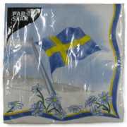 Servietten "Schweden" 20 Stück/Paket