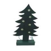 LED-Filz-Tannenbaum - grün