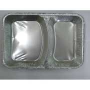 Aluminiumschale - 2-geteilt - Abnahmemenge: 100 Stück oder 800 Stück