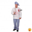 Halloweenkostüm "Horrorkoch" - Größe: 48 - 60